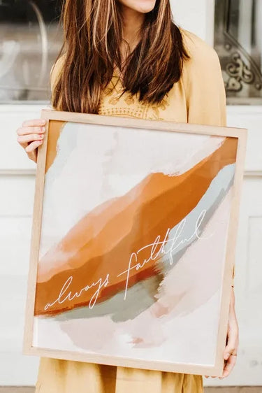 Always Faithful Poster - 16x20